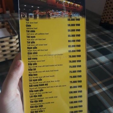 Tổng hợp- Quán Ăn Phở Lý Quốc Sư - Nguyễn Sơn