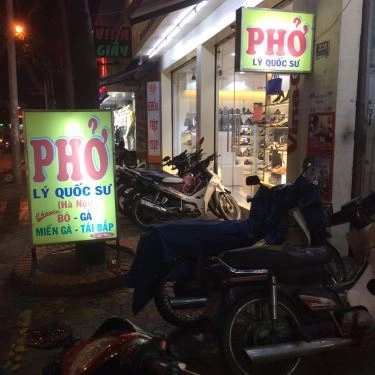 Thực đơn- Quán Ăn Phở Lý Quốc Sư Hà Nội -  Quang Trung