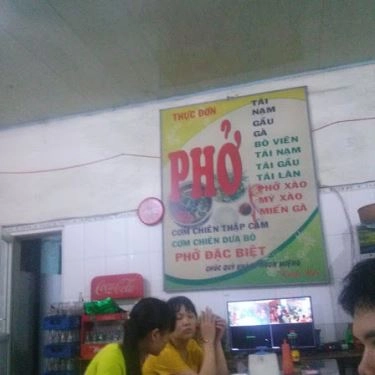 Thực đơn- Quán Ăn Phở Mạnh Tiến