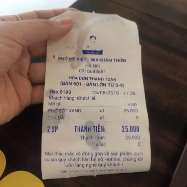 Tổng hợp- Quán Ăn Phở Mẹ Việt - Khâm Thiên