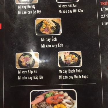 Thực đơn- Quán Ăn Phố Lẩu 222 - Thái Hà