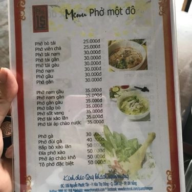 Tổng hợp- Nhà Hàng Phở Một Đô