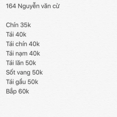 Tổng hợp- Quán Ăn Ngà Khôi - Phở Bò, Bít Tết & Sốt Vang