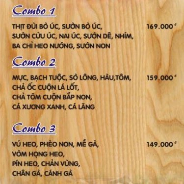 Thực đơn- Quán Ăn Phố Nướng Ohio - BBQ & Beer Garden