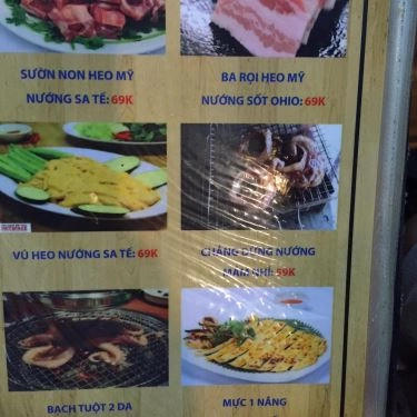 Thực đơn- Quán Ăn Phố Nướng Ohio - BBQ & Beer Garden
