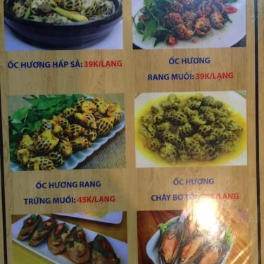 Thực đơn- Quán Ăn Phố Nướng Ohio - BBQ & Beer Garden