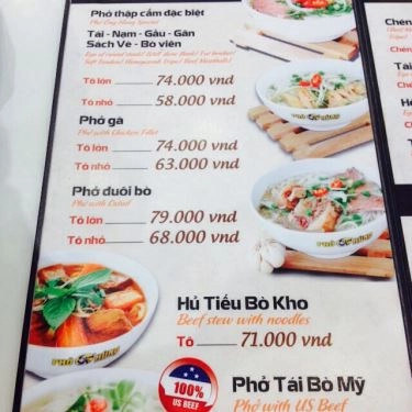 Tổng hợp- Quán Ăn Phở Ông Hùng - AEON Mall Tân Phú