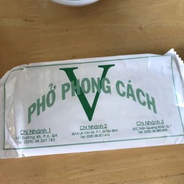 Tổng hợp- Quán Ăn Phở Phong Cách - Đường Số 45
