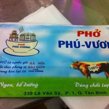 Tổng hợp- Quán Ăn Phở Phú Vương - Lê Văn Sỹ