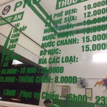 Thực đơn- Quán Ăn Phở Quân