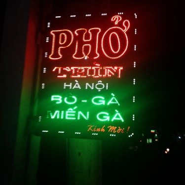 Thực đơn- Quán Ăn Phở Thìn - Cây Trâm