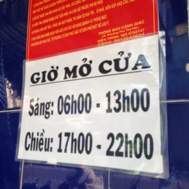 Tổng hợp- Quán Ăn Phở Tiến Thành