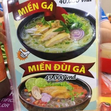 Thực đơn- Quán Ăn Phở Vị Hoàng