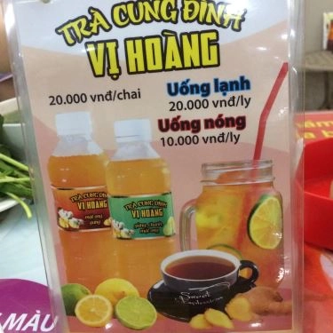 Thực đơn- Quán Ăn Phở Vị Hoàng