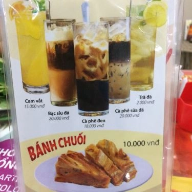 Thực đơn- Quán Ăn Phở Vị Hoàng