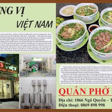 Tổng hợp- Quán Ăn Phở Việt