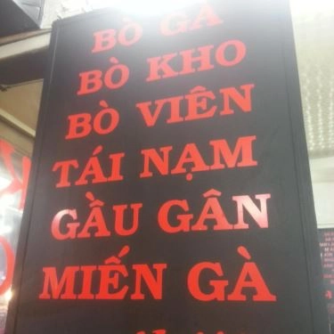 Thực đơn- Quán Ăn Phở Việt Hưng