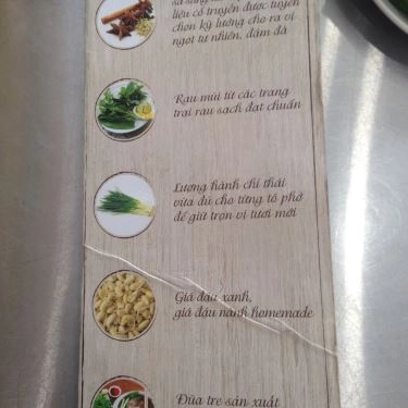 Thực đơn- Quán Ăn Phở Việt Nam - Bánh Phở Tráng Tại Quán