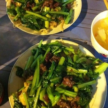 Món ăn- Quán Ăn Bà Thanh Béo - Phở Xào Bắp Bò