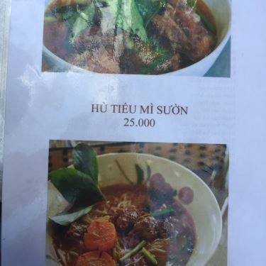 Thực đơn- Quán Ăn Phối Phối - Điểm Tâm Sáng