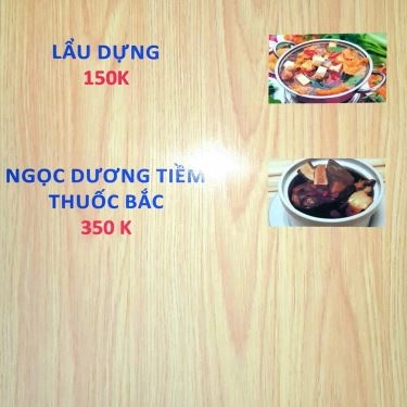 Thực đơn- Quán Ăn Phong Mập Quán - Hải Sản & Các Món Nướng