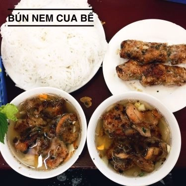 Món ăn- Quán Ăn Bún Chả Sinh Từ - Nguyễn Phong Sắc