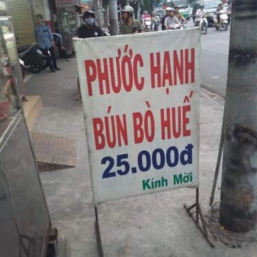 Tổng hợp- Quán Ăn Bún Bò Phước Hạnh