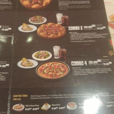 Tổng hợp- Nhà Hàng Pizza Hut - Cần Thơ