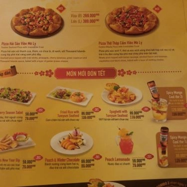 Tổng hợp- Nhà Hàng Pizza Hut - Cần Thơ