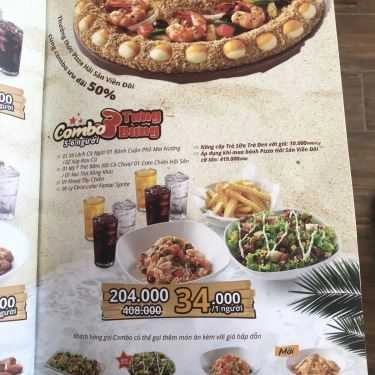 Thực đơn- Pizza Hut - Cảng Mới