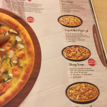 Thực đơn- Nhà Hàng Pizza Hut - Royal City