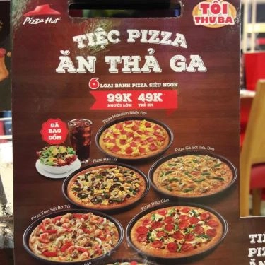 Thực đơn- Nhà Hàng Pizza Hut - Royal City