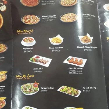 Tổng hợp- Quán Ăn Pizza Hut - Trần Đăng Ninh