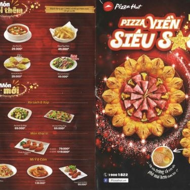 Thực đơn- Nhà Hàng Pizza Hut - Trần Não