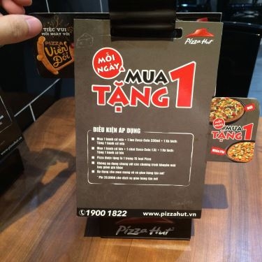 Thực đơn- Nhà Hàng Pizza Hut - Trần Não