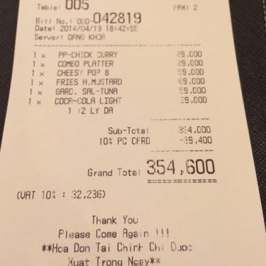 Tổng hợp- Nhà Hàng Pizza Hut - Trương Định