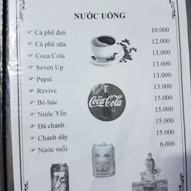Thực đơn- Quán Ăn Pizza Lào