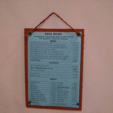 Thực đơn- Quán Ăn Pizza Moon