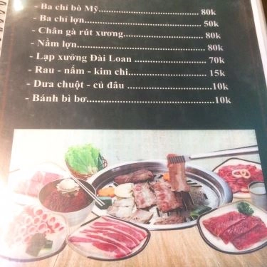 Thực đơn- Quán Ăn Đồ Hàn - Gà Rán, Pizza & Kem Bơ