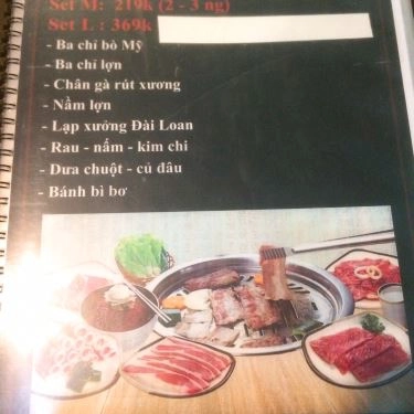 Thực đơn- Quán Ăn Đồ Hàn - Gà Rán, Pizza & Kem Bơ