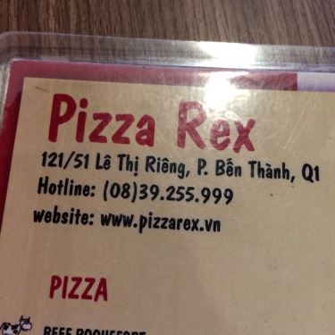 Tổng hợp- Nhà Hàng Pizza Rex - Đường Số 4