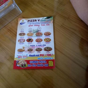 Thực đơn- Nhà Hàng Pizza Ý - Galaxy