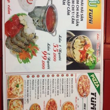 Thực đơn- Quán Ăn Pizza Yumi