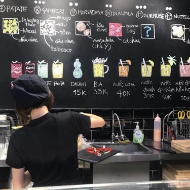 Thực đơn- Quán Ăn Pizzý - Pizza Bar