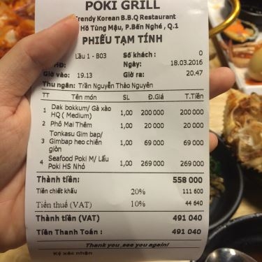 Tổng hợp- Nhà Hàng Poki Poki - Korean Restaurant - Hồ Tùng Mậu