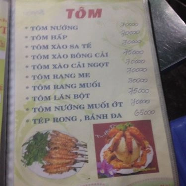 Thực đơn- Quán Ăn Quán 114