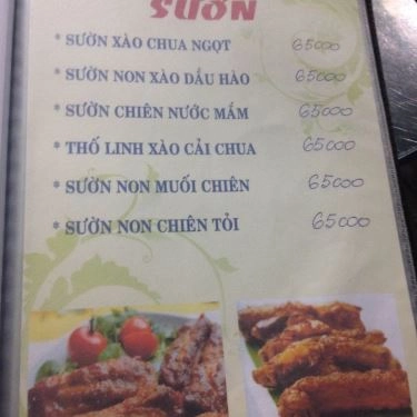 Thực đơn- Quán Ăn Quán 114