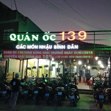 Không gian- Quán Ăn Quán 139 - Món Ăn Hải Sản