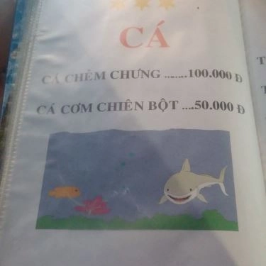 Thực đơn- Quán 162 - Quán Ăn Gia Đình