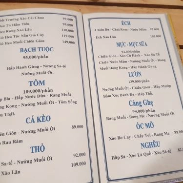 Tổng hợp- Quán Ăn Quán 162 - Món Nướng